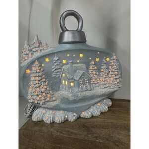 Lighted Christmas Table Top Ornament Shaped Holiday Decor